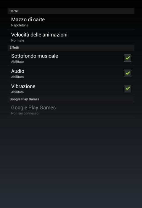Briscola screenshot 1