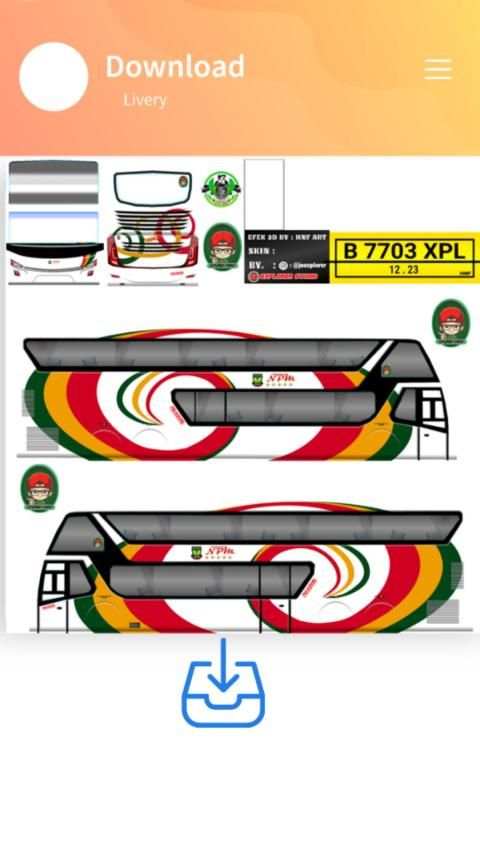 Livery Bus NPM SHD screenshot 4