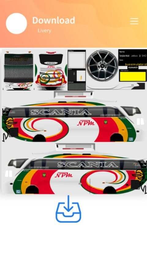 Livery Bus NPM SHD screenshot 5