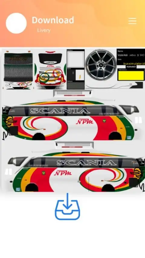 Livery Bus NPM SHD screenshot 5