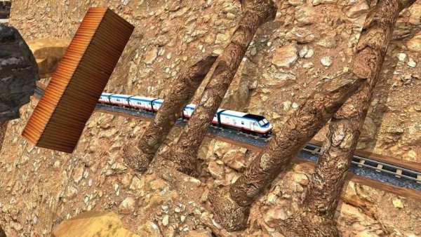 Train Driving 3D 2020:Free Train Simulator Games स्क्रीनशॉट 2