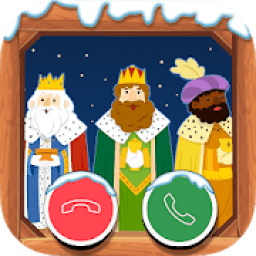 VideoLlamada Reyes Magos -Te llaman gratis Navidad icon