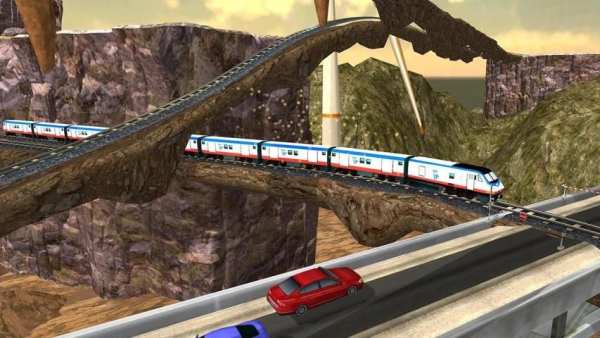 Train Driving 3D 2020:Free Train Simulator Games स्क्रीनशॉट 4