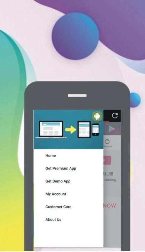 Website to Mobile app - Web to app Web2app स्क्रीनशॉट 4