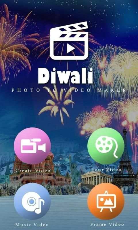 Diwali Video Maker with Music screenshot 5