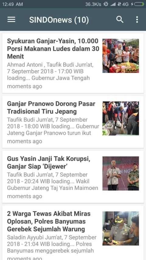 Berita JATENG screenshot 4
