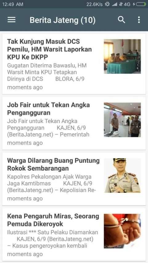 Berita JATENG screenshot 3