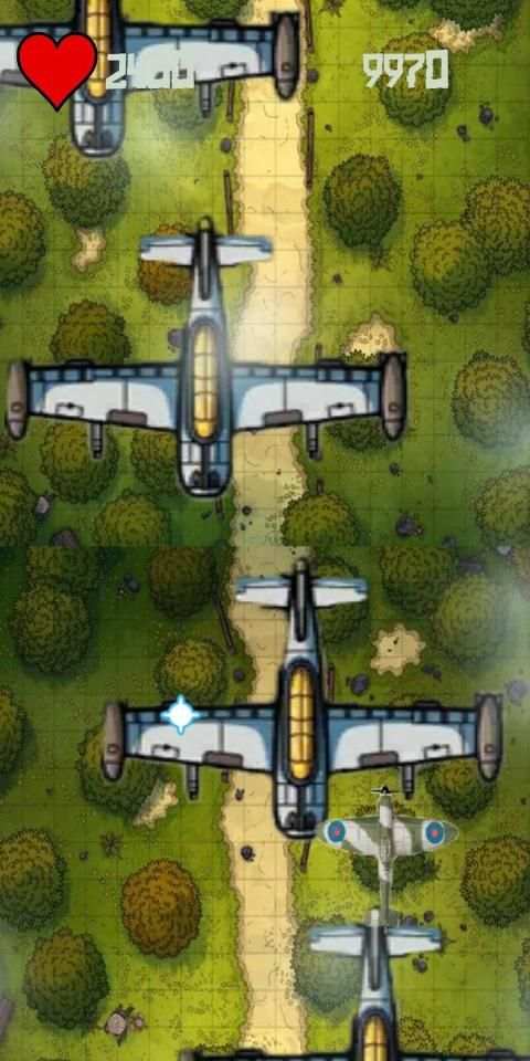 PlaneShooter2D Classic - Plane Games स्क्रीनशॉट 2