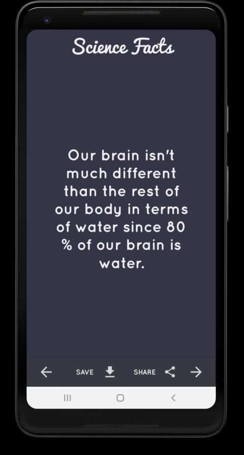 Factily - General Science Facts स्क्रीनशॉट 7