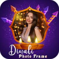 Happy Diwali Photo Frame - Diwali Wish Photo Frame