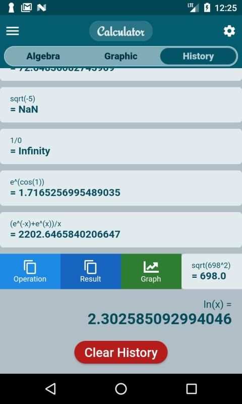 Calculatrix स्क्रीनशॉट 1