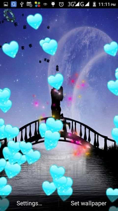 Couple Love Live Wallpaper स्क्रीनशॉट 4