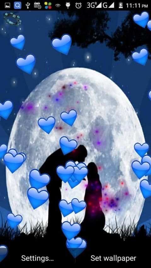 Couple Love Live Wallpaper स्क्रीनशॉट 3