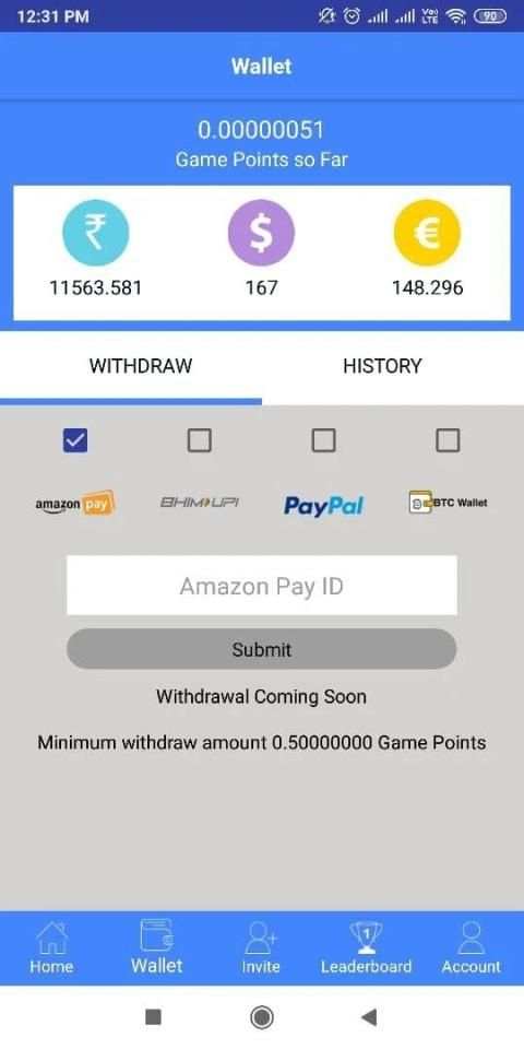 Wonk Earn स्क्रीनशॉट 1