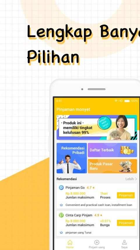 Pinjaman monyet screenshot 3