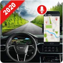 Voice GPS Driving Directions,navigation Route