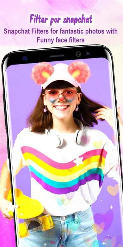 Filter For Snapchat Photo Editor स्क्रीनशॉट 4