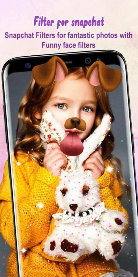 Filter For Snapchat Photo Editor स्क्रीनशॉट 1