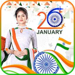 26th January Photo Editor - Republic Day Frames