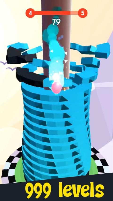 Fun Stack 2020 - Helix Crash Ball 3D screenshot 3