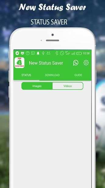 New Status Saver: Downloader for Whatsapp App स्क्रीनशॉट 2