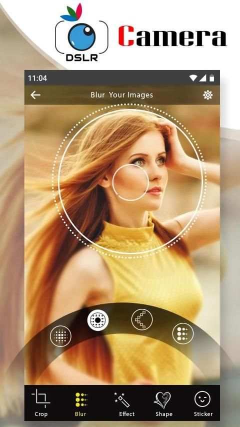 DSLR Camera –Focus Blur Camera screenshot 3