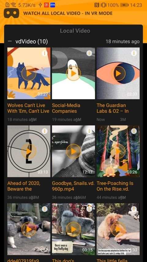 vr video player - watch video in vr mode screenshot 4