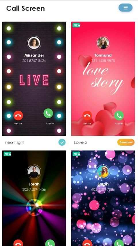Color Call - TikTok Caller Screen स्क्रीनशॉट 3