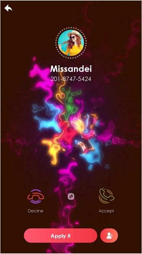 Color Call - TikTok Caller Screen स्क्रीनशॉट 7
