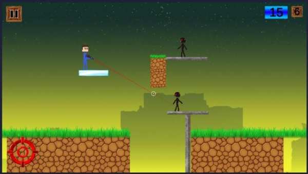 Mr Bullet vs Stickman Zombie screenshot 3