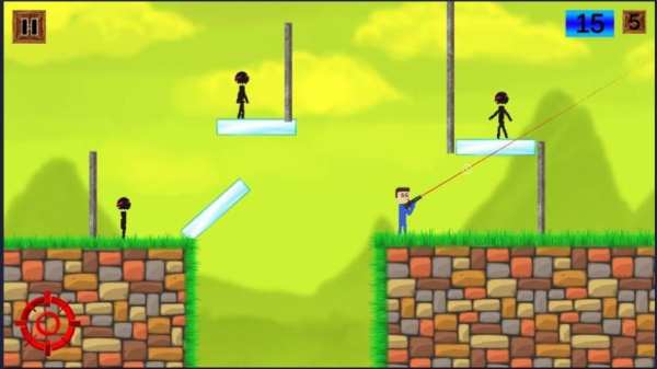 Mr Bullet vs Stickman Zombie screenshot 4