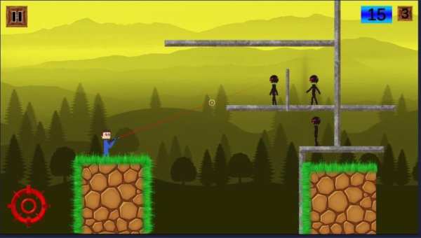 Mr Bullet vs Stickman Zombie screenshot 5