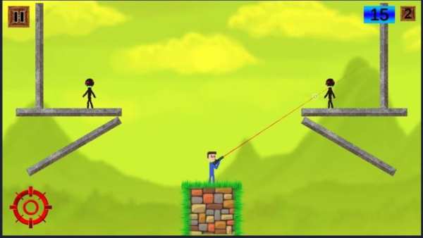 Mr Bullet vs Stickman Zombie screenshot 6