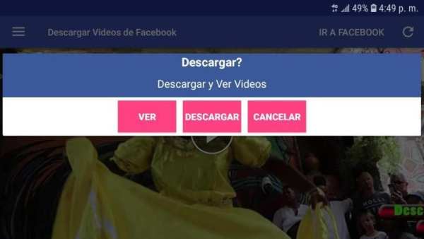 Descargar Videos de Facebook screenshot 2