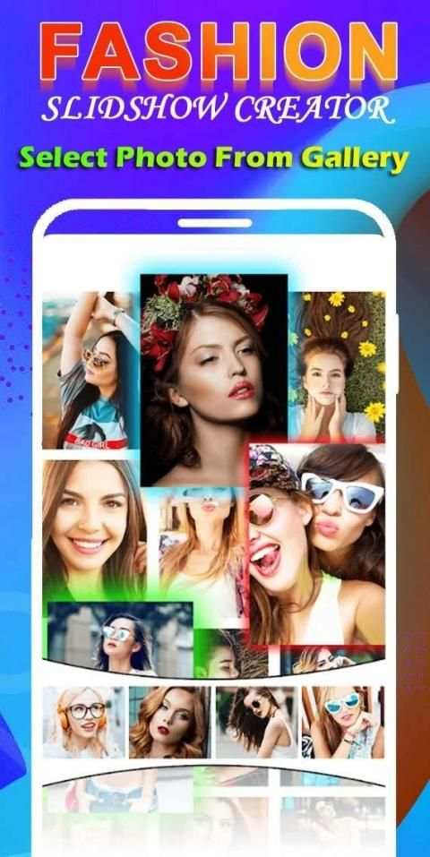 Fashion Slideshow Creator With Music - Photo Video 6 تصوير الشاشة