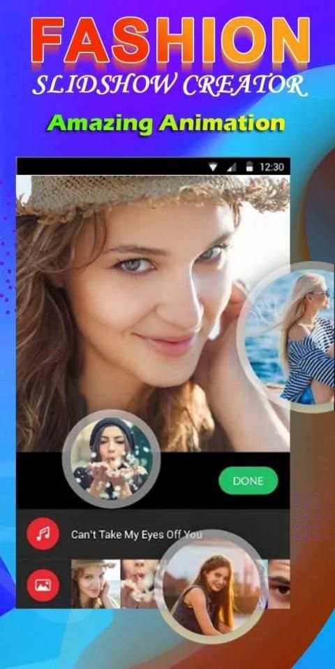 Fashion Slideshow Creator With Music - Photo Video 2 تصوير الشاشة