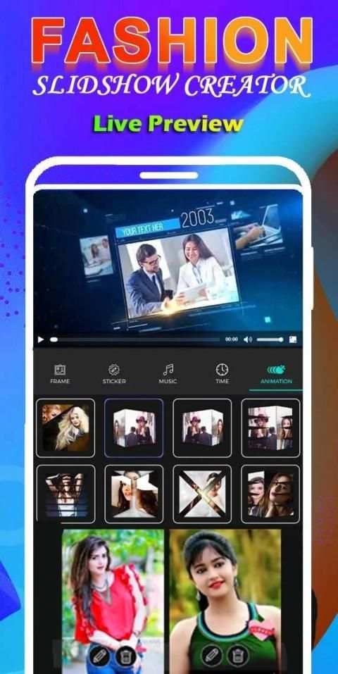 Fashion Slideshow Creator With Music - Photo Video screenshot 7