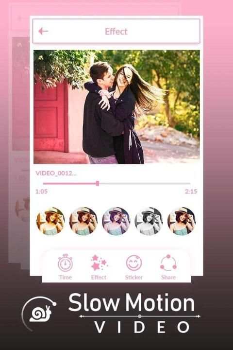 Slow Motion Video Editor : Edit Fast & Slow Motion स्क्रीनशॉट 2