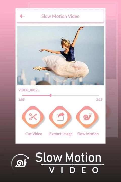 Slow Motion Video Editor : Edit Fast & Slow Motion स्क्रीनशॉट 5