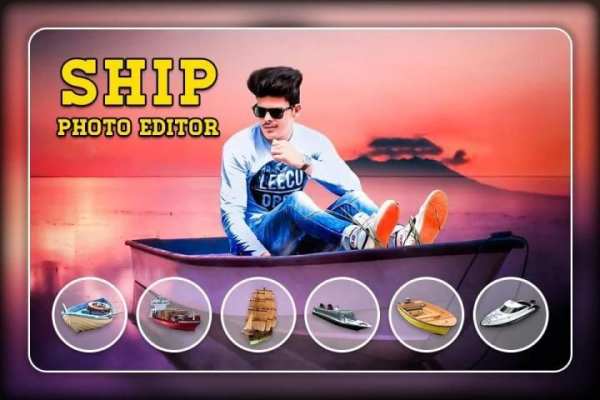Ship Photo Editor स्क्रीनशॉट 1