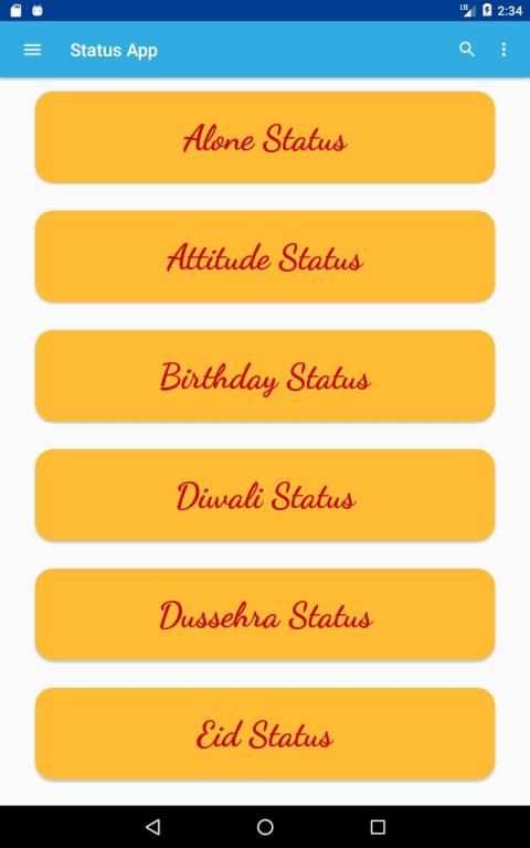 Status App : includes Ganesh Chaturthi Status 2019 स्क्रीनशॉट 2