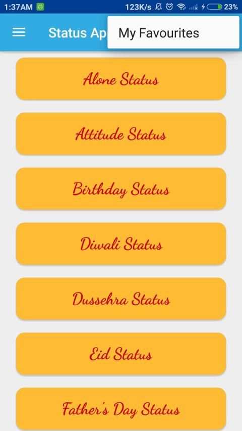 Status App : includes Ganesh Chaturthi Status 2019 स्क्रीनशॉट 4