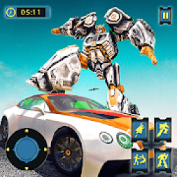 ikon Real Police Transform- Future Robot Simulator game