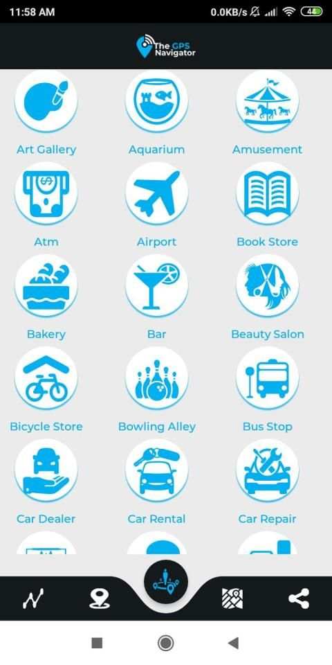 THE GPS NAVIGATOR screenshot 2