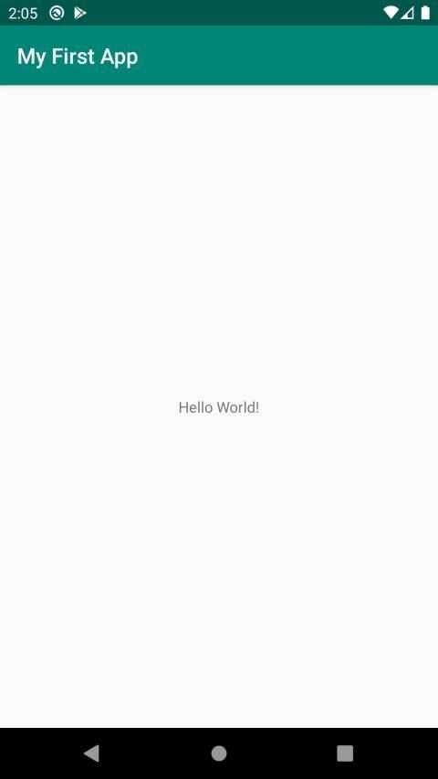 Sample App screenshot 1
