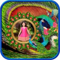 Peacock Feather Photo Frames on 9Apps