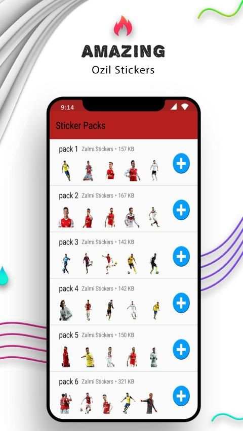 Mesut Ozil Stickers for WhatsApp - Ozil WA Sticker screenshot 3