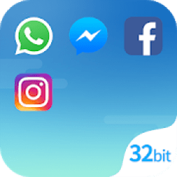 ikon DualSpace Blue - 32Bit Support