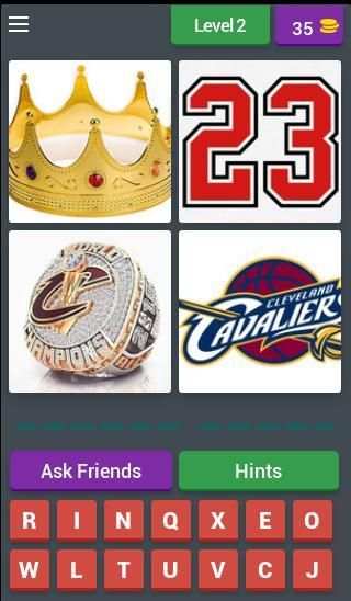 4 Pics 1 NBA Player: Basketball Players Quiz 2019 स्क्रीनशॉट 16