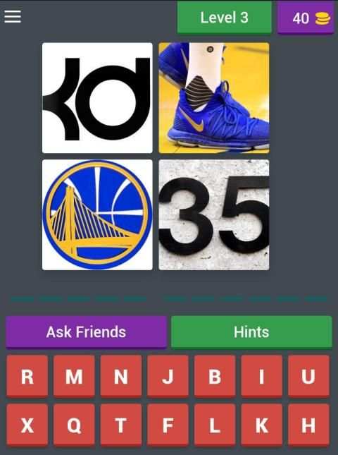 4 Pics 1 NBA Player: Basketball Players Quiz 2019 स्क्रीनशॉट 3